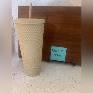 Starbucks Milk Tea/Nude Tumbler